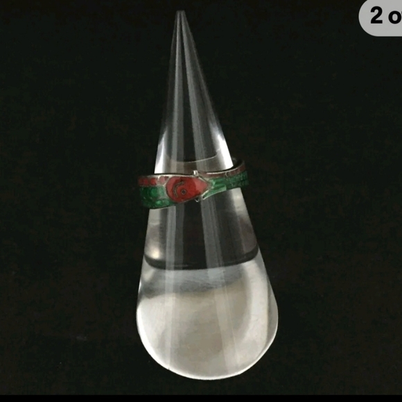 GUCCI G Logo Silver 925 Ring ISO sz:51  /9S0169 - Picture 4 of 6